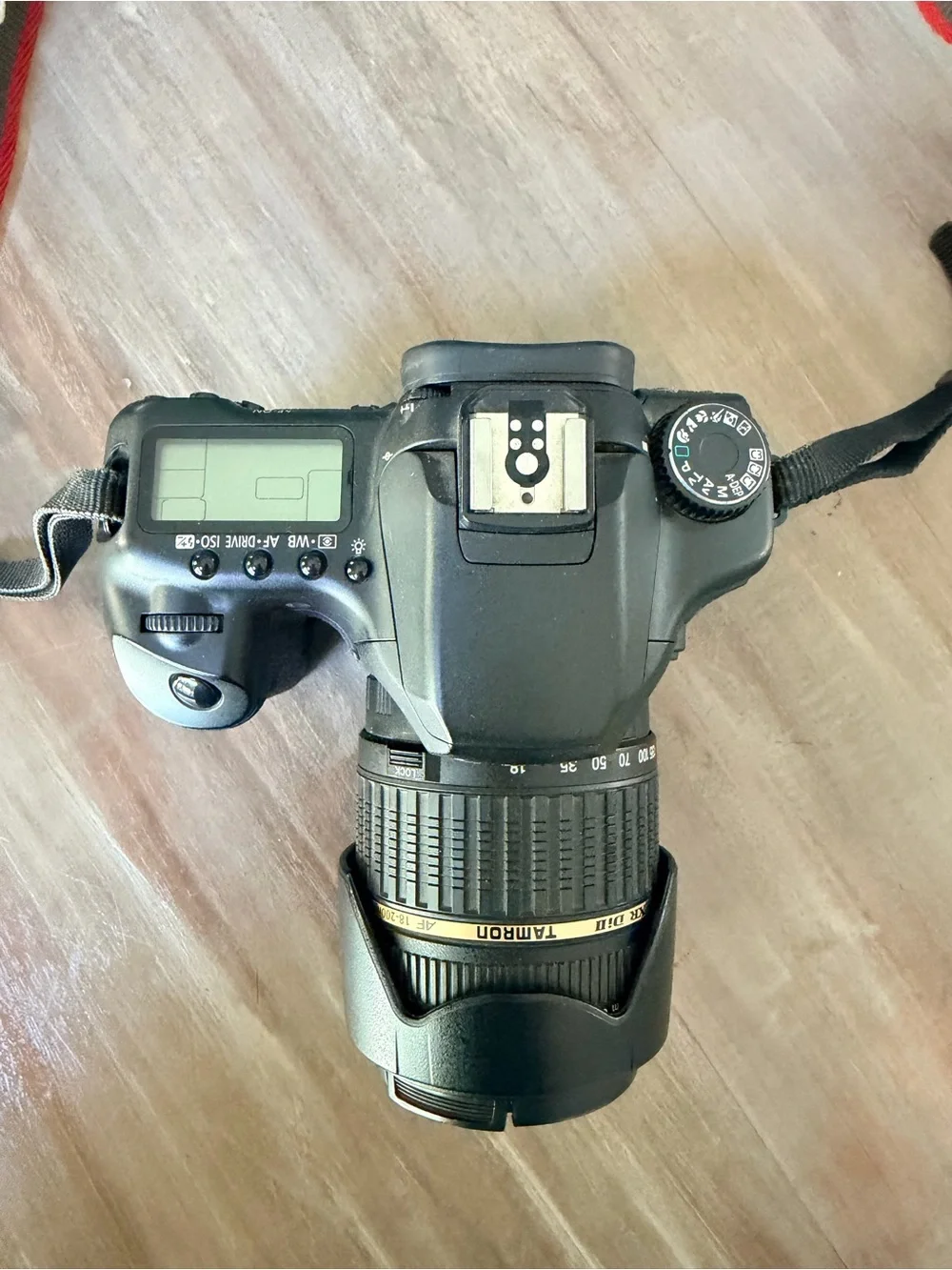 Canon EOS 40D DSLR with Tamron AF 18-200